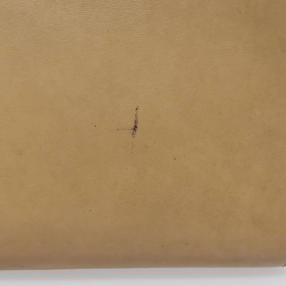 Christian Dior Shoulder Bag Leather Beige Gold Auth 88259 - Picture 3 of 16